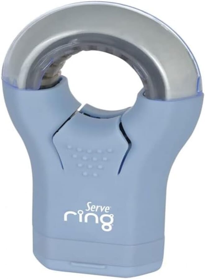 Serve SV-Ring1GM Ring 2 in 1 Eraser and Sharpener - Baby Blue